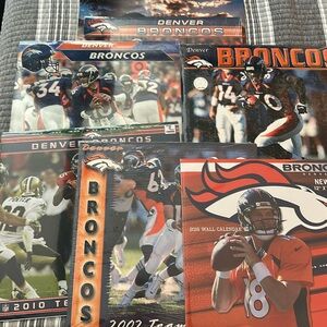 Denver bronco team calendars